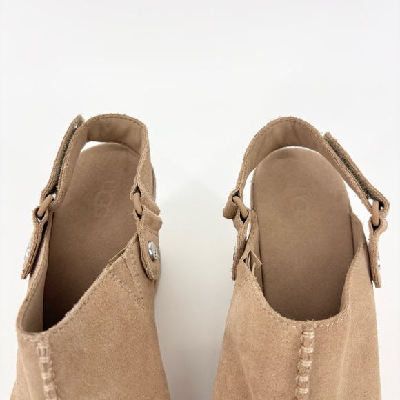 UGG Abbot Adjustable Slide Wedge Sandal Size 9 - Picture 4 of 9